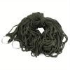 s1pc Garden Nylon Hammock Hanging Swing Mesh Net Sleeping Bed For Outdoor Travel Camping; Various Color Option; Hammocks; Stands & Accessories